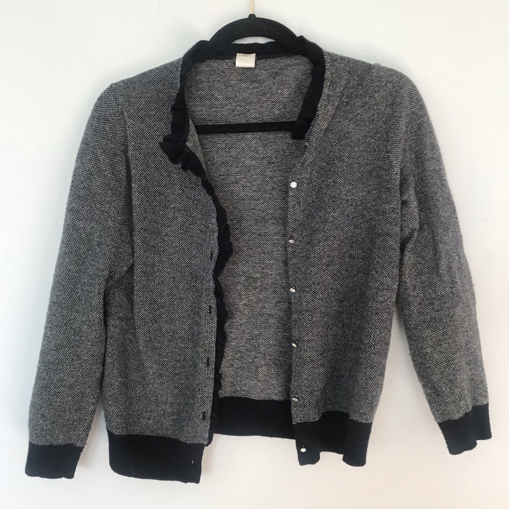 Wool/cashmere J Crew cardigan